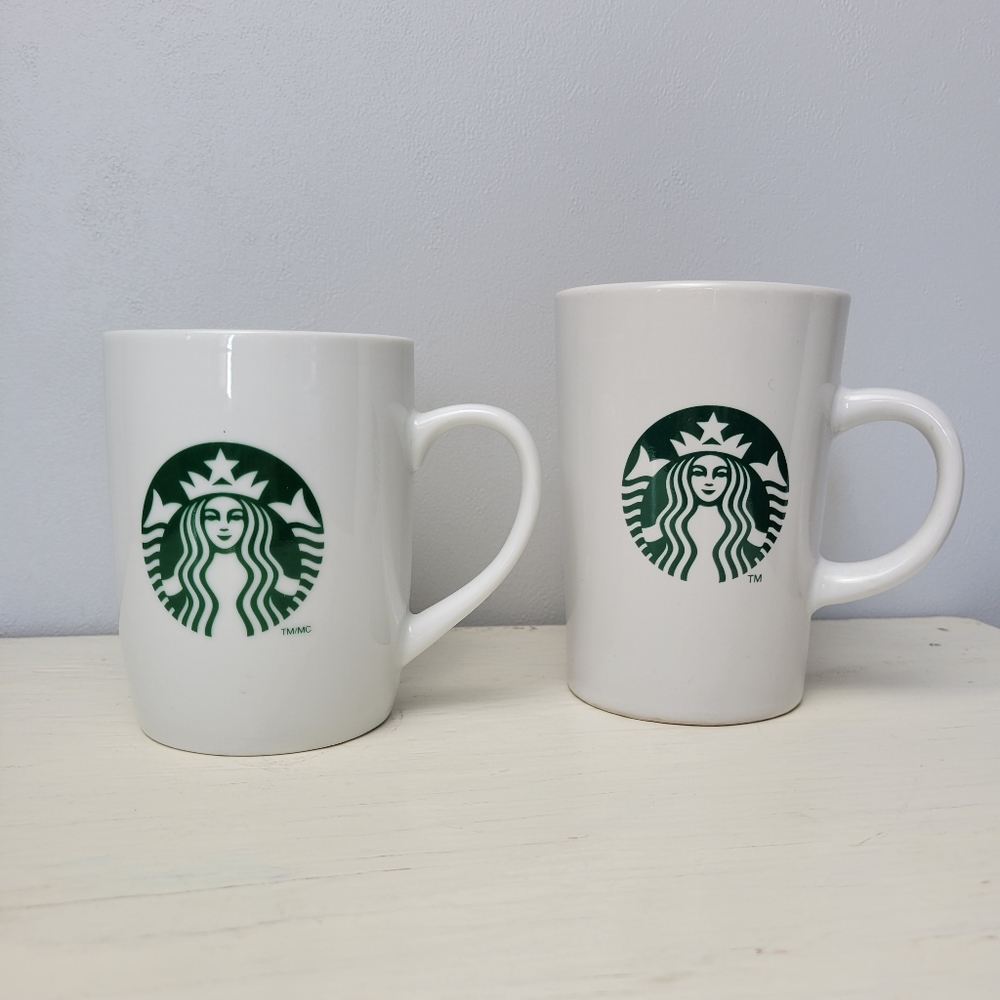 Original Starbucks Coffee Cups Set of 2